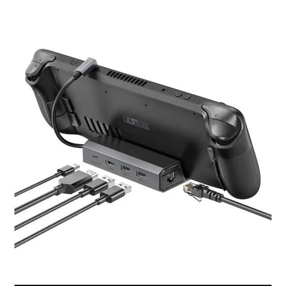 New: Docking Station for Steam Deck/ROG Ally/Legion Go/MSI Claw, 5in1 Steam Deck - Picture 1 of 7